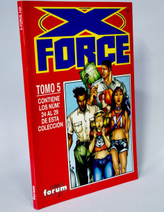 CÓMIC X-MEN TOMO 5 RETAPADO 24 AL 29 FORUM MARVEL CASI...