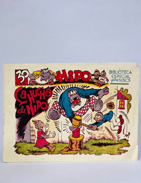 TEBEO LA HUCHA DE HIPO EDITORIAL MARCO CÓMIC ANTIGUO HIPO MONITO Y FIFI MUY BUEN ESTADO