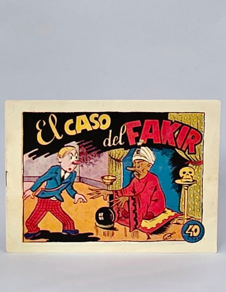 TEBEO EXCELENTE EL CASO DEL FAKIR 26 EDITORIAL AMELLER CÓMIC ANTIGUO