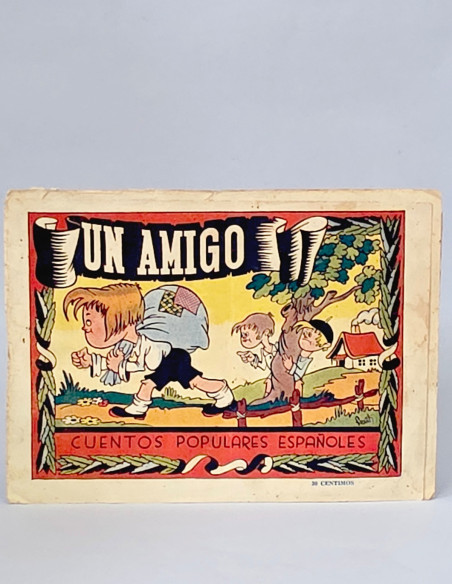TEBEO UN AMIGO CUENTOS POPULARES ESPAÑOLES BRUGUERA CÓMIC ANTIGUO BUEN ESTADO