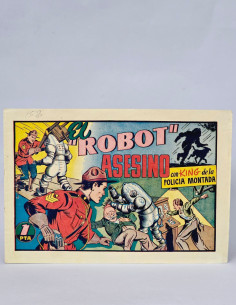 TEBEO EXCELENTE KING POLICÍA MONTADA 6 EL ROBOT ASESINO...