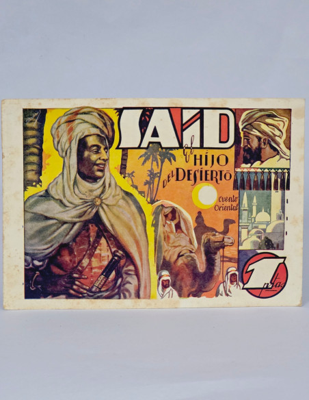 TEBEO SAID EL HIJO DEL DESIERTO 81 EDITORIAL AMELLER CÓMIC ANTIGUO MUY BUEN ESTADO