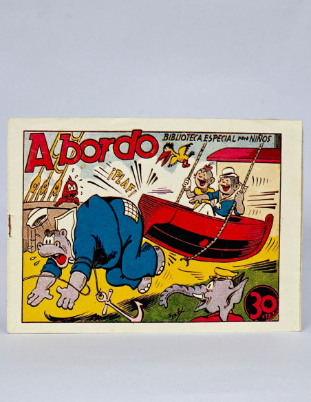 TEBEO EXCELENTE BIBLIOTECA HIPO MONITO Y FIFI A BORDO EDITORIAL MARCO CÓMIC ANTIGUO