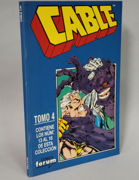 CÓMIC CABLE TOMO 4 RETAPADO FORUM MARVEL VER FOTO CONTRAPORTADA ROCE