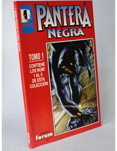 CÓMIC PANTERA NEGRA SUPREMO TOMO 1 RETAPADO 1 AL 5 FORUM MARVEL BUEN ESTADO