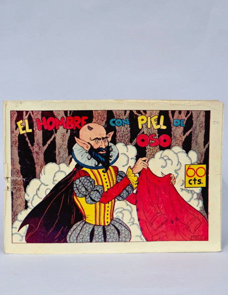 TEBEO EL HOMBRE CON PIEL DE OSO CÓMIC GERPLA CISNE ANTIGUO ORIGINAL NORMAL ESTADO