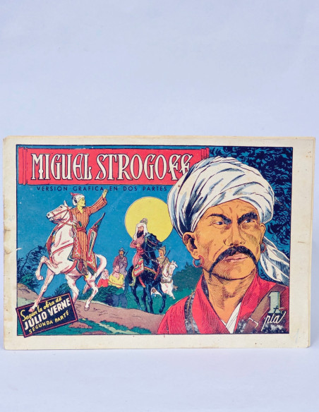 TEBEO MIGUEL STROGOFF 1 JULIO VERNE GERPLA CISNE CÓMIC ANTIGUO ORIGINAL BUEN ESTADO