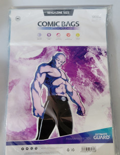 ULTIMATE GUARD COMIC BAGS ADHESIVO SOLAPA MAGAZINE SIZE...