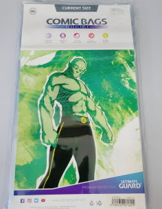 GUARD ULTIMATE COMIC BAGS CURRENT SIZE SOLAPA ADHESIVA...