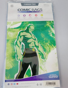 ULTIMATE GUARD PROCTECION COMIC CURRENT BAGS SIZE SOLAPA...