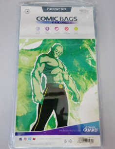 ULTIMATE GUARD COMIC BAGS CURRENT SIZE SOLAPA ADHESIVA...