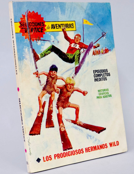 CÓMIC SELECCIONES VÉRTICE 88 LOS PRODIGIOSOS HERMANOS WILL SIGNOS DE HUMEDAD TACO MUY BUEN ESTADO