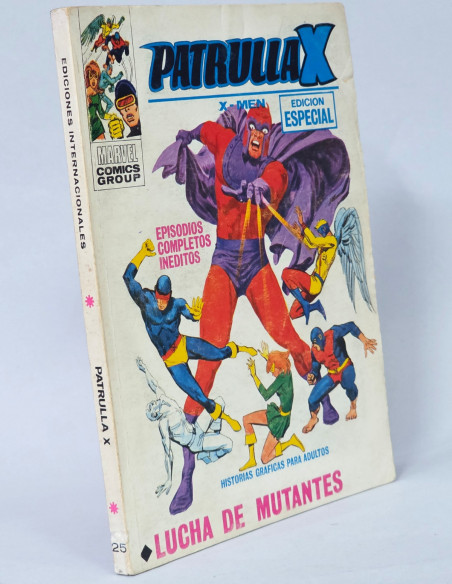 CÓMIC PATRULLA X 25 LUCHA DE MUTANTES VERTICE MARVEL TACO VOL1 VOL.1 VOLUMEN NORMAL/BUEN ESTADO