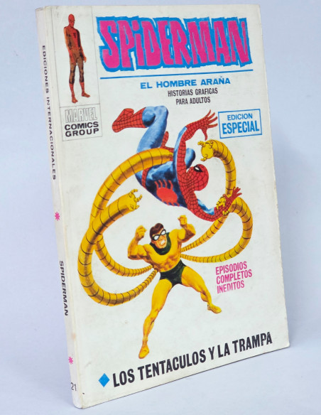 CÓMIC SPIDERMAN 21 LOS TENTÁCULOS SPIDER-MAN VERTICE MARVEL TACO VOL1 VOL.1 VOLUMEN MUY BUEN ESTADO