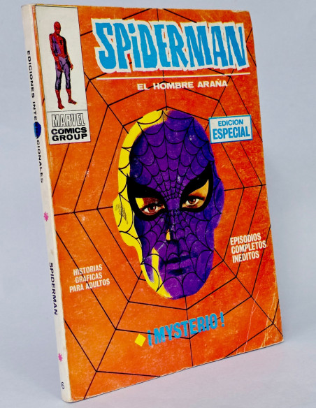 CÓMIC SPIDERMAN 6 MYSTERIO SPIDER-MAN VERTICE MARVEL TACO VOL1 VOL.1 VOLUMEN MUY BUEN ESTADO