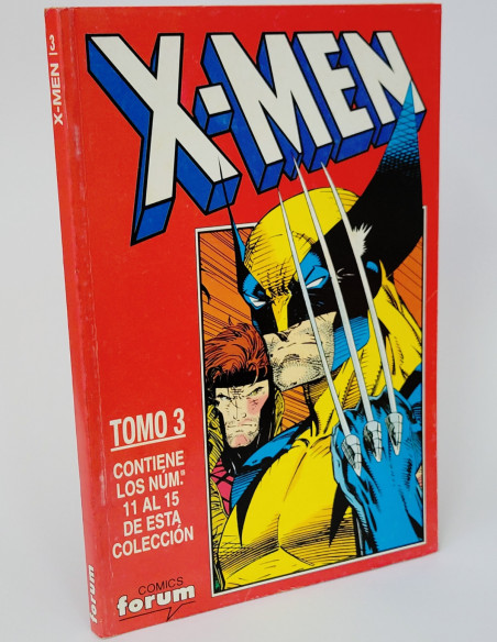 COMIC X-MEN TOMO 3 RETAPADO 11 AL 15 FORUM MARVEL NORMAL/BUEN ESTADO