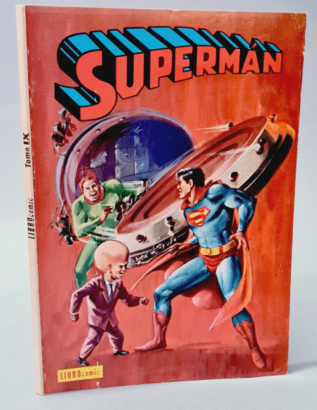 CASI EXCELENTE ESTADO SUPERMAN TOMO IX 9 LIBROCOMIC NOVARO TAPA BLANDA