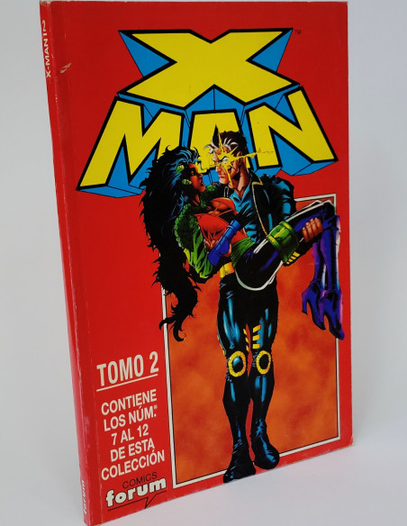 COMIC X-MAN TOMO 2 RETAPADO 7 AL 12 FORUM MARVEL NORMAL ESTADO