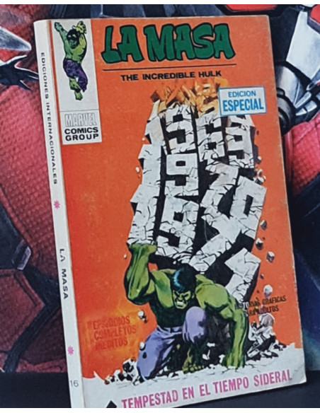 MUY BUEN ESTADO LA MASA 16 TEMPESTAD EN EL TIEMPO SIDERAL TACO EDICIONES VERTICE