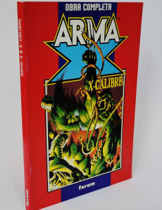 COMIC ARMA X-CALIBRE OBRA COMPLETA RETAPADO FORUM MARVEL...