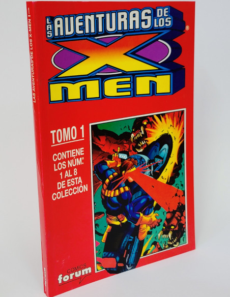 COMIC EXCELENTE ESTADO LAS AVENTURAS DE LOS X-MEN TOMO 1 RETAPADO 1 AL 8 FORUM MARVEL