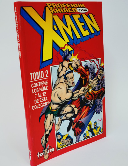 COMIC PROFESOR JAVIER X-MEN TOMO 2 RETAPADO 7 AL 12 FORUM MARVEL CASI EXCELENTE ESTADO