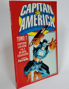 CÓMIC CAPITÁN AMÉRICA TOMO 1 RETAPADO 1 AL 5 FORUM MARVEL...