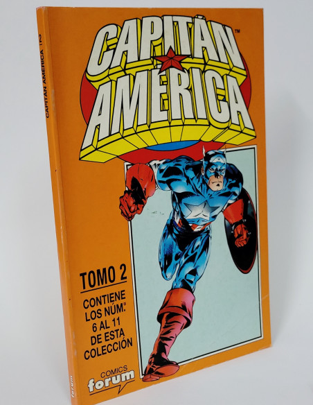 CÓMIC CAPITÁN AMÉRICA TOMO 2 RETAPADO 6 AL 11 FORUM MARVEL MUY BUEN ESTADO