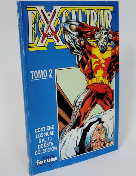 CÓMIC EXCALIBUR TOMO 2 RETAPADO 6 AL 1L FORUM MARVEL NORMAL/BUEN ESTADO