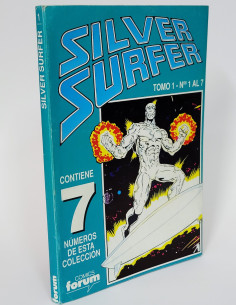 CÓMIC SILVER SURFER TOMO 1 RETAPADO 1 AL 7 FORUM MARVEL...