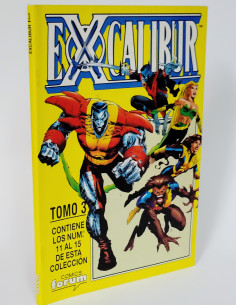 CÓMIC EXCALIBUR TOMO 3 RETAPADO 11 AL 15 FORUM MARVEL...