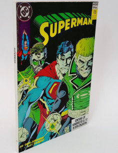 CÓMIC SUPERMAN 109 AL 112 RETAPADO DC EXCELENTE ESTADO
