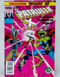 CÓMIC COLECCIÓN WHAT IF 20 LA PATRULLA X FORUM MARVEL MUY...