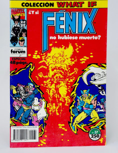 CÓMIC COLECCIÓN WHAT IF 37 FÉNIX FORUM MARVEL MUY BUEN...
