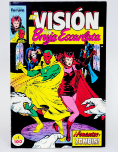 CÓMIC LA VISIÓN BRUJA ESCARLATA 1 CON PÓSTER FORUM MARVEL...