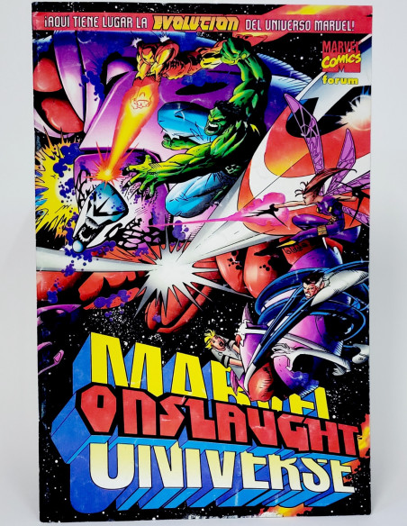 CÓMIC ONSLAUGHT MARVEL UNIVERS FORUM MARVEL MUY BUEN ESTADO