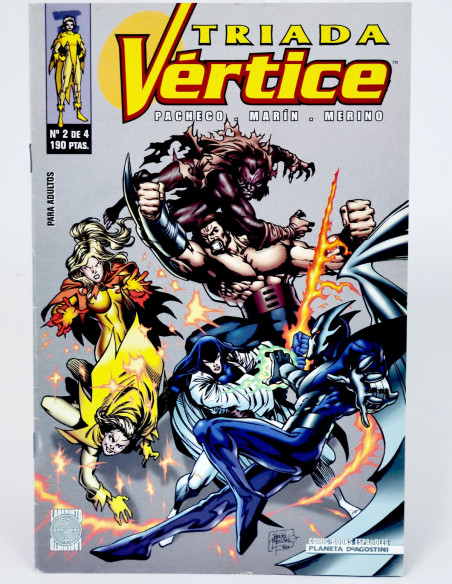 CÓMIC TRIADA VÉRTICE 2 PLANETA AGOSTINI FORUM MARVEL MUY BUEN ESTADO