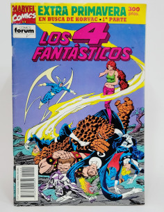 CÓMIC LOS 4 FANTASTICOS EXTRA PRIMAVERA 1992 ESPECIAL...