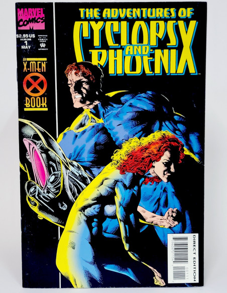 CÓMIC THE ADVENTURES OF CYCLOPSY AND PHOENIX MAY X-MEN FORUM MARVEL MUY BUEN ESTADO