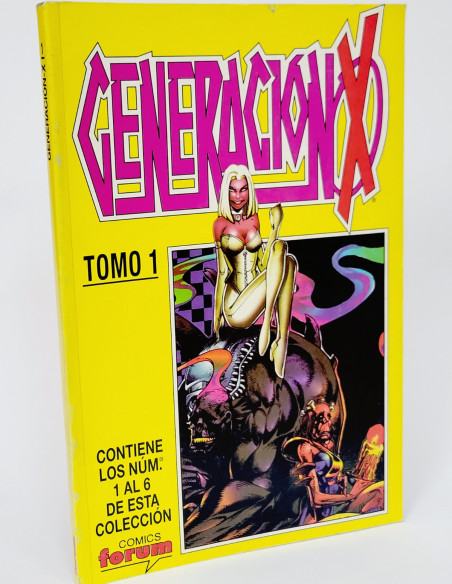 CÓMIC GENERACIÓN X TOMO 1 RETAPADO 1 AL 6 FORUM MARVEL VOL2 VOL.2 VOLUMEN NORMAL/BUEN ESTADO