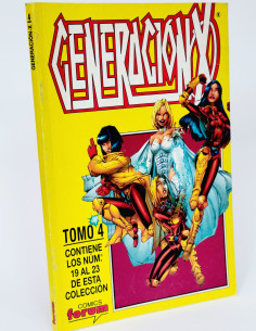 CÓMIC GENERACIÓN X TOMO 4 RETAPADO 19 AL 23 FORUM MARVEL...