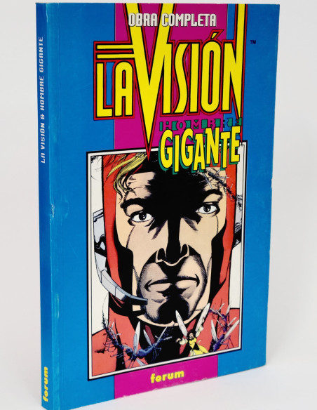 CÓMIC LA VISIÓN HOMBRE GIGANTE OBRA COMPLETA FORUM MARVEL MUY BUEN ESTADO