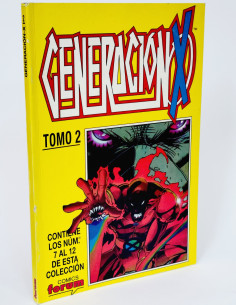 CÓMIC GENERACIÓN X TOMO 2 RETAPADO 7 AL 12 FORUM MARVEL...