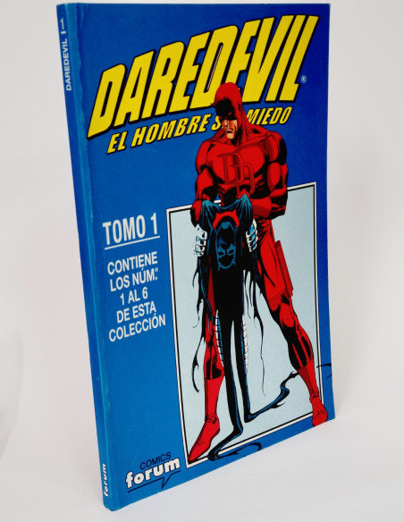 CÓMIC DAREDEVIL TOMO 1 RETAPADO 1 AL 6 FORUM MARVEL VOL3 VOL.3 VOLUMEN MUY BUEN ESTADO