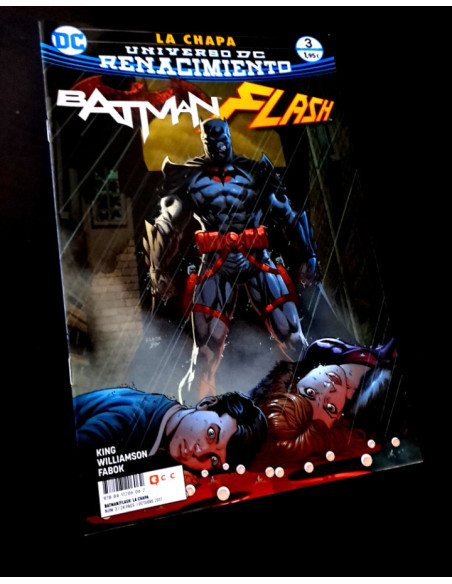 EXCELENTE ESTADO BATMAN FLASH LA CHAPA 3 DC COMICS ECC