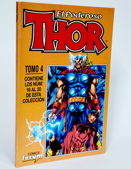 CÓMIC THOR TOMO 4 RETAPADO 16 AL 20 FORUM MARVEL VOL3 VOL.3 VOLUMEN CASI EXCELENTE ESTADO
