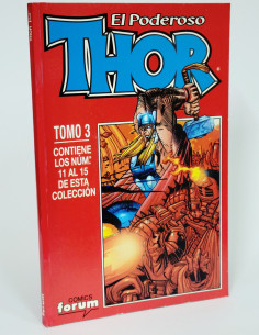CÓMIC THOR TOMO 3 RETAPADO 11 AL 15 FORUM MARVEL VOL3...