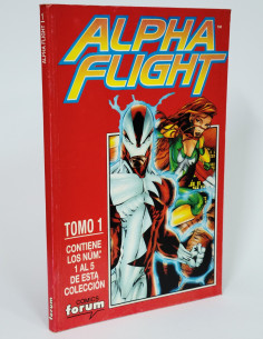 CÓMIC ALPHA FLIGHT TOMO 1 RETAPADO 1 AL 5 FORUM MARVEL...