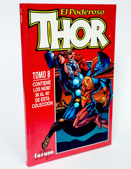 CÓMIC EXCELENTE ESTADO THOR TOMO 8 RETAPADO 36 AL 40 FORUM MARVEL VOL3 VOL.3 VOLUMEN