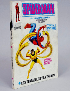 CÓMIC SPIDERMAN 21 LOS TENTÁCULOS Y LA TRAMPA TACO VOL1...